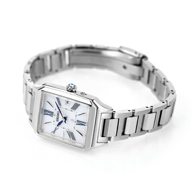 セイコー ルキア ソーラー電波 腕時計 ブランド レディース SEIKO SSVW209 アナログ シルバー 日本製 SSVW209