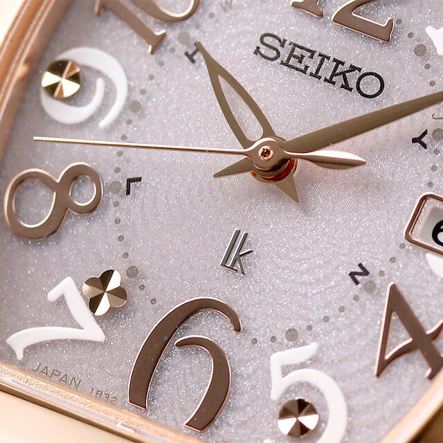 セイコー ルキア Standard ソーラー電波 腕時計 ブランド レディース SEIKO SSVW214 アナログ ピンク 日本製 SSVW214