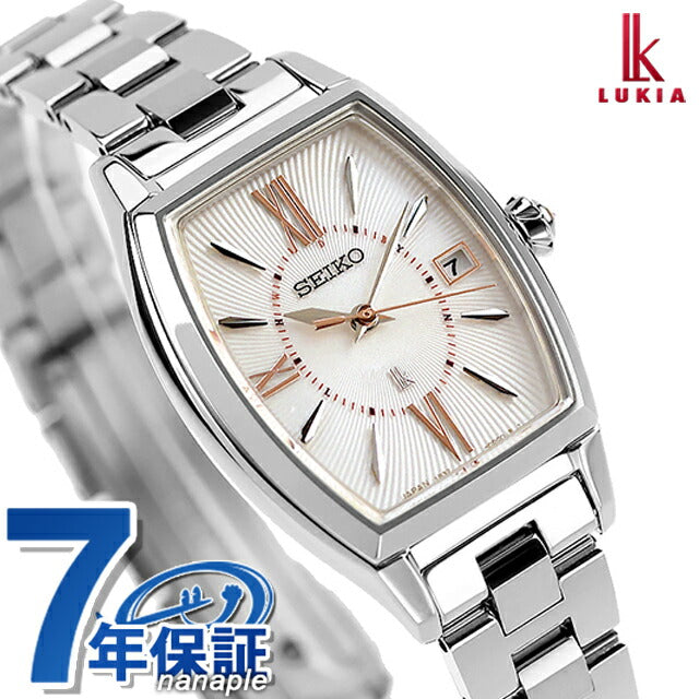 セイコー ルキア 2024年春夏 電波ソーラー 腕時計 ブランド レディース SEIKO LUKIA SSVW229 アナログ ピオニーピンク 日本製 SSVW229