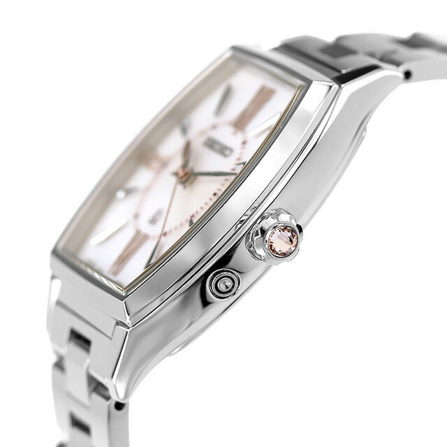 セイコー ルキア 2024年春夏 電波ソーラー 腕時計 ブランド レディース SEIKO LUKIA SSVW229 アナログ ピオニーピンク 日本製 SSVW229
