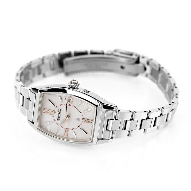 セイコー ルキア 2024年春夏 電波ソーラー 腕時計 ブランド レディース SEIKO LUKIA SSVW229 アナログ ピオニーピンク 日本製 SSVW229