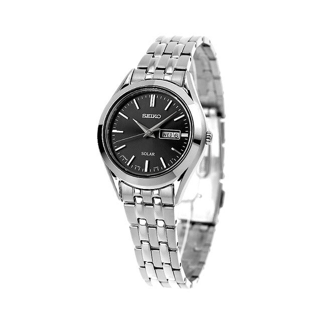セイコー 腕時計 ブランド レディース ソーラー STPX031 SEIKO ブラック STPX031