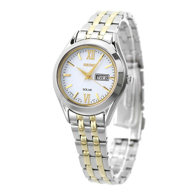 セイコー 腕時計 ブランド レディース ソーラー STPX033 SEIKO ホワイト STPX033