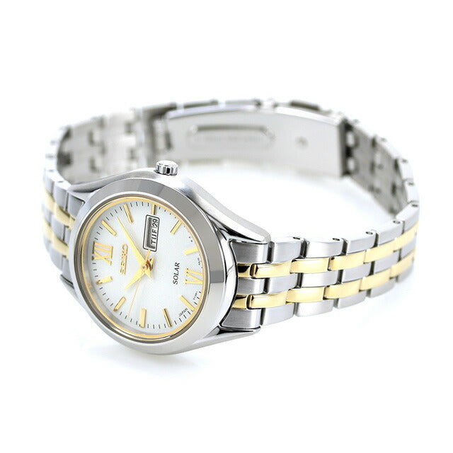 セイコー 腕時計 ブランド レディース ソーラー STPX033 SEIKO ホワイト STPX033