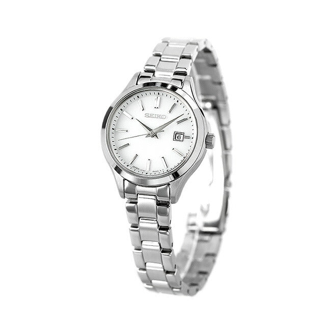 セイコーセレクション 腕時計 ブランド ソーラー レディース SEIKO STPX093 アナログ ホワイト 白 日本製 STPX093