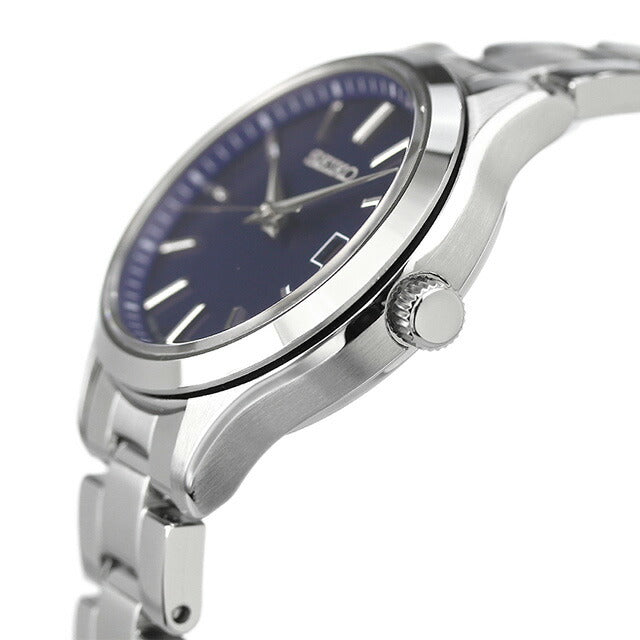 セイコーセレクション 腕時計 ブランド ソーラー レディース SEIKO STPX095 アナログ ネイビー 日本製 STPX095
