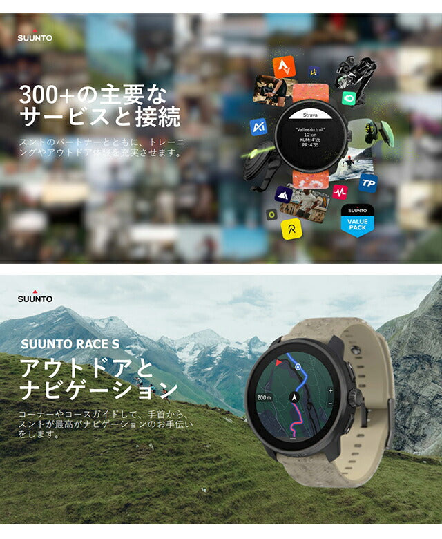 スント スント レース S パウダーグレイ 充電式クオーツ スマートウォッチ ブランド メンズ レディース SUUNTO SS051097000 デジタル SS051097000