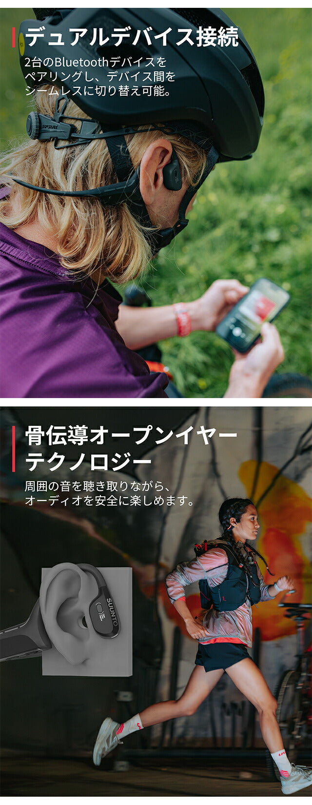 スント Suunto Wing Lime 充電式クォーツ ヘッドホン ブランド メンズ レディース スントアクセサリー イヤホン チタン Bluetooth SUUNTO SS050943000 イエロー SS050943000