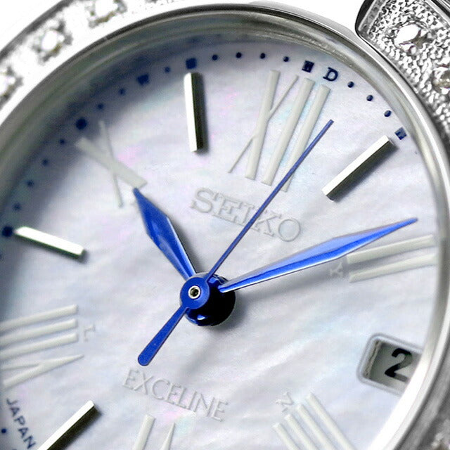 SEIKO ドルチェ&エクセリーヌ ソーラー電波 ダイヤモンド レディース SWCW007 腕時計 ブランド SWCW007