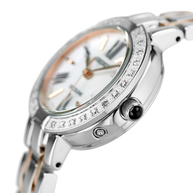 SEIKO ドルチェ&エクセリーヌ ソーラー電波 ダイヤモンド レディース SWCW008 腕時計 ブランド SWCW008
