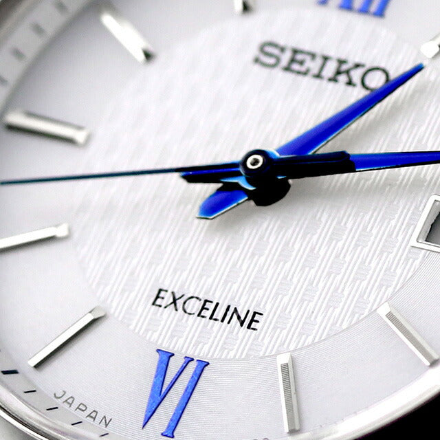 セイコー エクセリーヌ ソーラー電波 レディース 腕時計 ブランド SWCW145 SEIKO シルバー SWCW145
