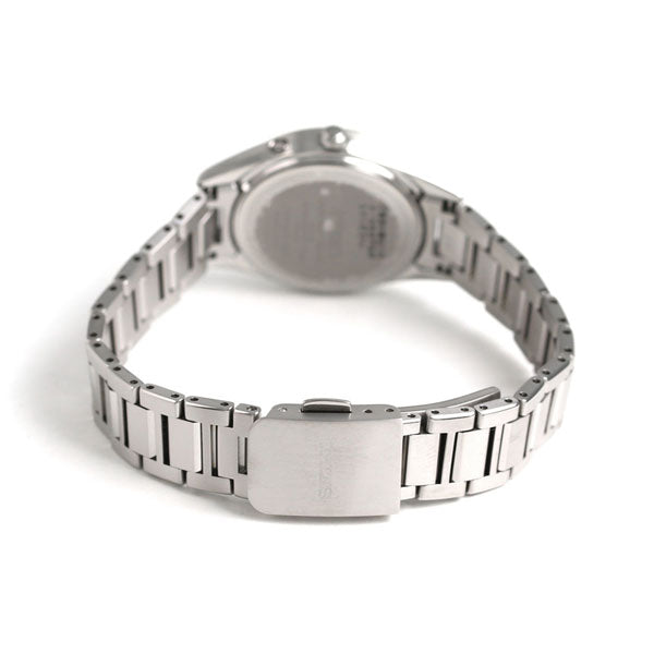 セイコー エクセリーヌ ソーラー電波 レディース 腕時計 ブランド SWCW147 SEIKO ネイビー SWCW147