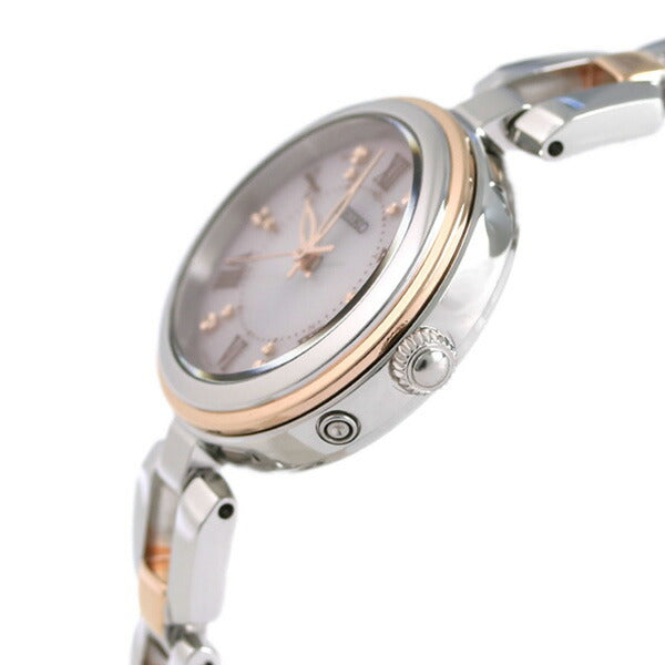 セイコー ブレスレット ソーラー電波 レディース 腕時計 ブランド SWFH090 SEIKO ピンクゴールド SWFH090