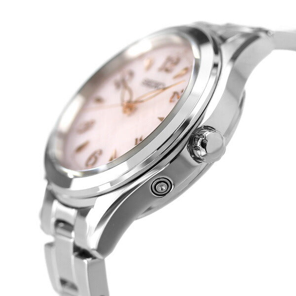 セイコーセレクション レディース ソーラー電波 腕時計 ブランド SWFH117 SEIKO ピンク SWFH117