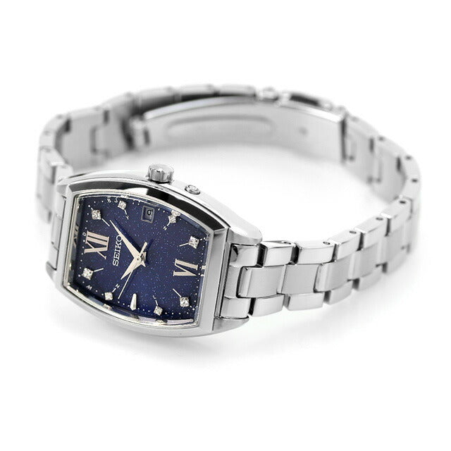 セイコーセレクション 腕時計 ブランド スペシャル エディション ソーラー電波 レディース SEIKO SWFH123 アナログ ネイビー SWFH123
