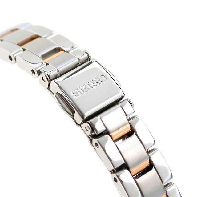 セイコーセレクション 腕時計 ブランド ソーラー電波 レディース SEIKO SWFH126 アナログ ピンクグラデーション ピンクゴールド SWFH126