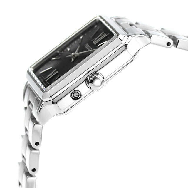 セイコーセレクション 電波ソーラー 腕時計 ブランド レディース 流通限定 SEIKO SWFH139 アナログ ブラック 黒 SWFH139