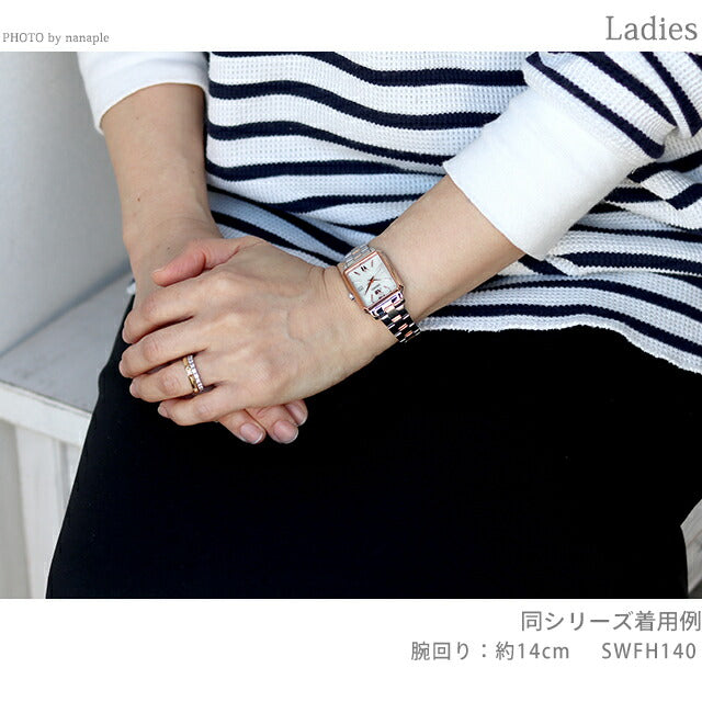 セイコーセレクション 電波ソーラー 腕時計 ブランド レディース 流通限定 SEIKO SWFH139 アナログ ブラック 黒 SWFH139