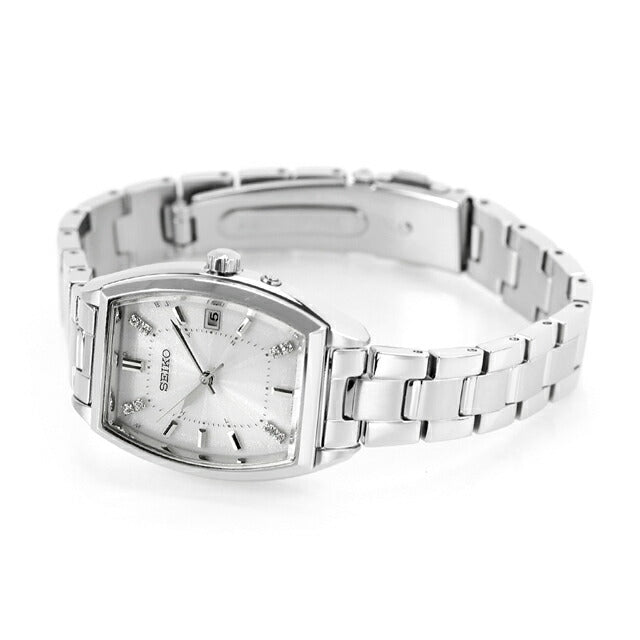 セイコーセレクション Sシリーズ 電波ソーラー 腕時計 ブランド レディース SEIKO SELECTION SWFH143 アナログ ホワイト 白 SWFH143