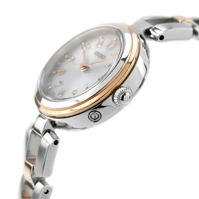 セイコーセレクション Sシリーズ ブレスレット 電波ソーラー 腕時計 ブランド レディース SEIKO SELECTION SWFH148 アナログ SWFH148