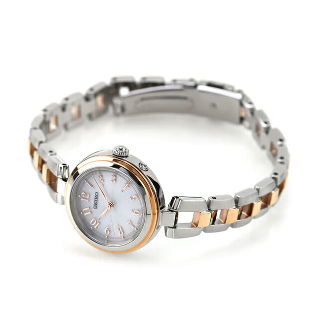 セイコーセレクション Sシリーズ ブレスレット 電波ソーラー 腕時計 ブランド レディース SEIKO SELECTION SWFH148 アナログ SWFH148