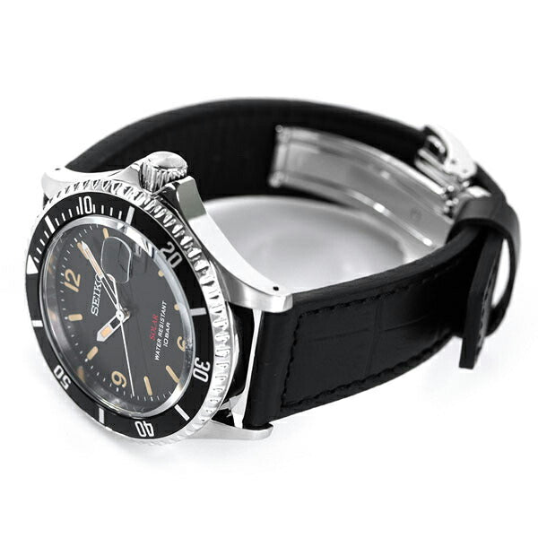 セイコー 限定モデル 日本製 ソーラー メンズ 腕時計 ブランド SZEV013 SEIKO ブラック 革ベルト SZEV013