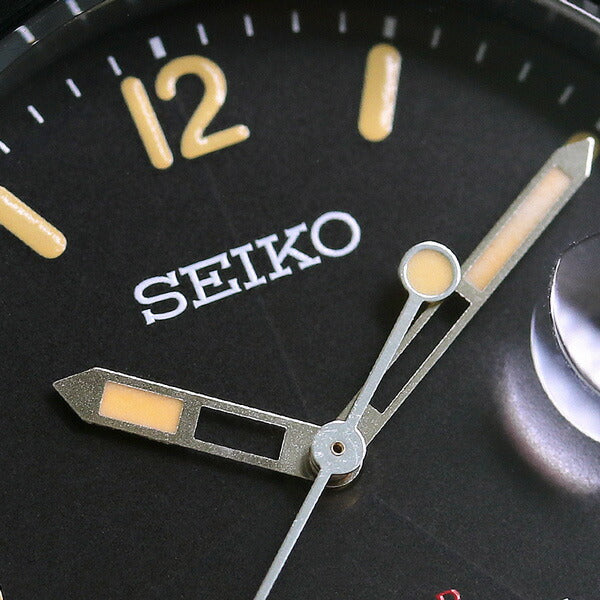 セイコー 限定モデル 日本製 ソーラー メンズ 腕時計 ブランド SZEV013 SEIKO ブラック 革ベルト SZEV013