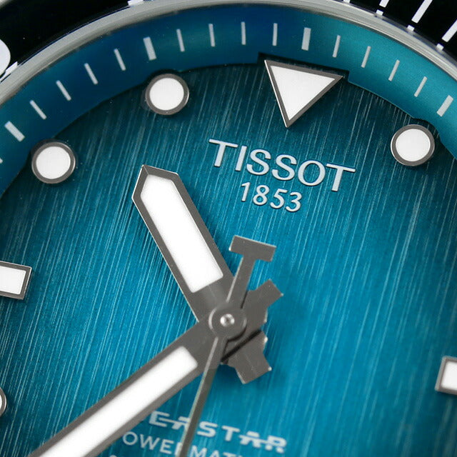 ティソ シースター1000 パワーマティック 80 自動巻き 腕時計 ブランド メンズ TISSOT T120.807.11.091.00 アナログ T1208071109100