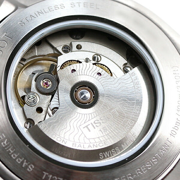ティソ 腕時計 ブランド T-クラシック ジェントルマン パワーマティック 80 シリシウム 40mm 自動巻き 機械式 メンズ T127.407.11.091.01 T1274071109101