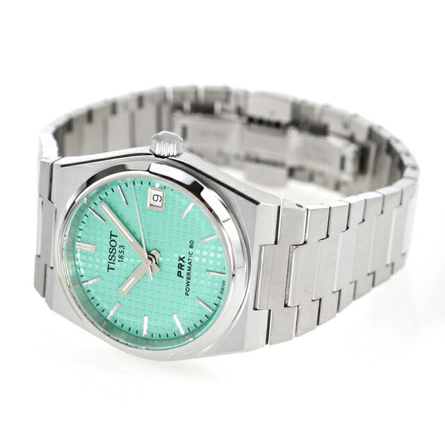 ティソ ピーアールエックス パワーマティック80 自動巻き 腕時計 ブランド メンズ レディース TISSOT T137.207.11.091.01 T1372071109101