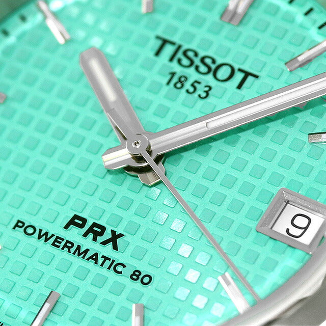 ティソ ピーアールエックス パワーマティック80 自動巻き 腕時計 ブランド メンズ レディース TISSOT T137.207.11.091.01 T1372071109101