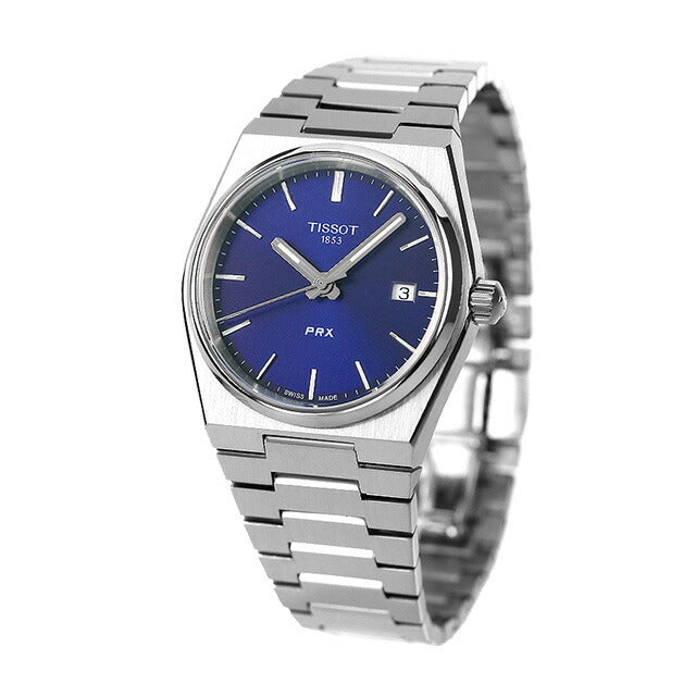ティソ T-クラシック ピーアールエックス クオーツ 腕時計 メンズ レディース TISSOT T1372101104100 アナログ ブルー スイス製 T1372101104100