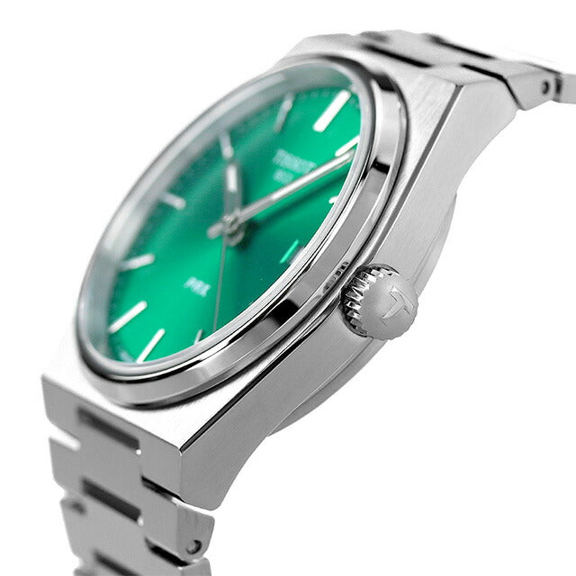 ティソ T-クラシック ピーアールエックス クオーツ 腕時計 メンズ レディース TISSOT T1372101108100 アナログ グリーン スイス製 T1372101108100