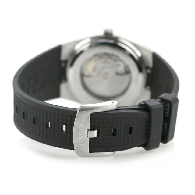 ティソ T-クラシック ピーアールエックス パワーマティック80 自動巻き 腕時計 ブランド メンズ TISSOT T137.407.17.051.00 アナログ ブラック 黒 スイス製 T1374071705100