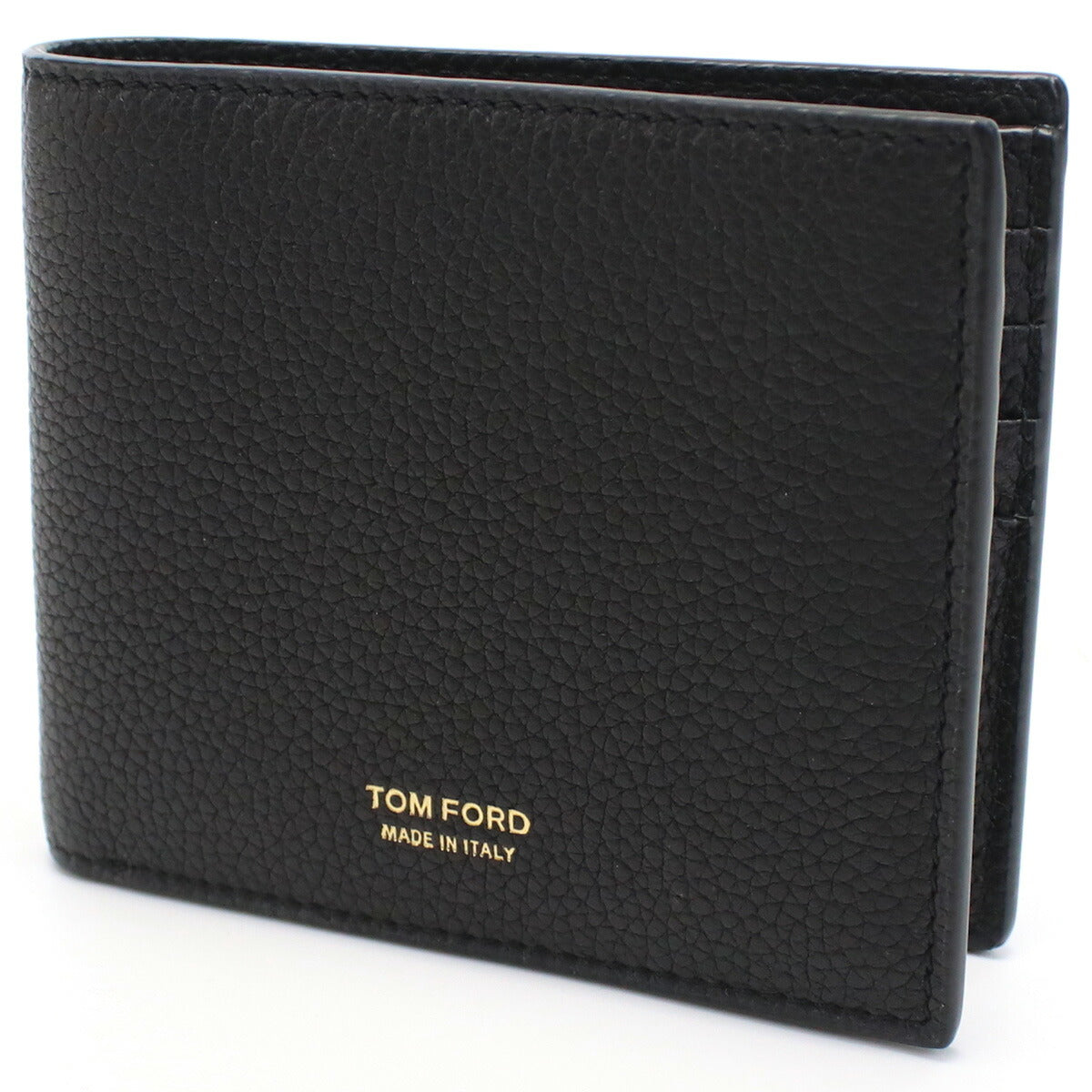 トムフォード 二つ折り財布 メンズ カーフ イタリア Y0228T ブラック 財布 TOFY0228T011