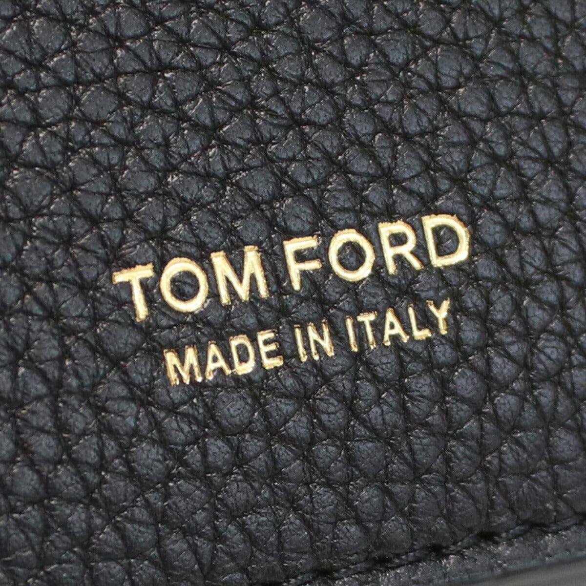 トムフォード 二つ折り財布 メンズ カーフ イタリア Y0228T ブラック 財布 TOFY0228T011