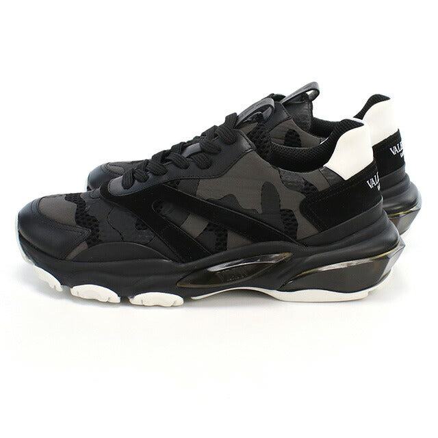 ヴァレンティノ スニーカー メンズ ブランド VALENTINO メッシュ スニーカー イタリア TY2S0B05 ブラック 選べるモデル VALS0B05B