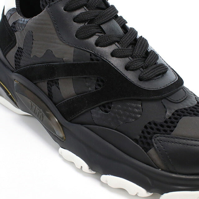 ヴァレンティノ スニーカー メンズ ブランド VALENTINO メッシュ スニーカー イタリア TY2S0B05 ブラック 選べるモデル VALS0B05B