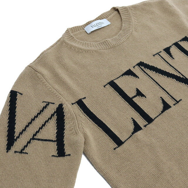 ヴァレンティノ ニット レディース ブランド VALENTINO ウール50% カシミア50% イタリア WB3KCC28 ブラウン系 ウェア VALWB3KCC28A