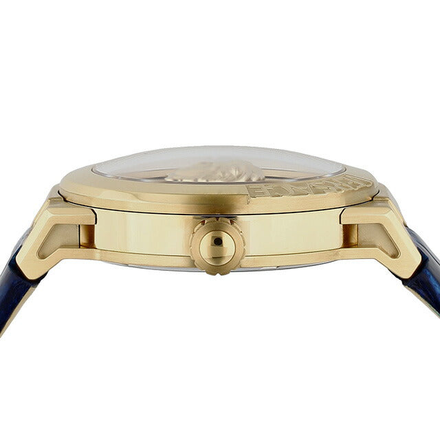 ヴェルサーチ MEDUSA INFINITE クォーツ 電池式 腕時計 ブランド レディース VERSACE VE3F00122 アナログ ブルー スイス製 VE3F00122