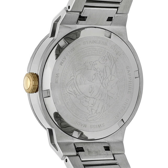 ヴェルサーチ メデューサ インフィニティ クオーツ 腕時計 ブランド レディース VERSACE VE3F00322 アナログ ホワイト 白 VE3F00322