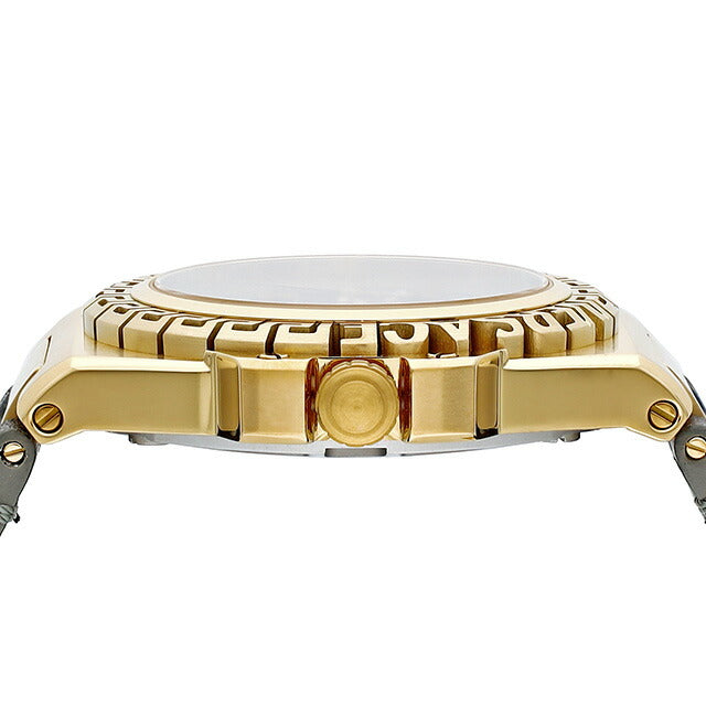 ヴェルサーチ グレカ リアクション クオーツ 腕時計 ブランド メンズ VERSACE VE3I00222 アナログ ブラック 黒 スイス製 VE3I00222