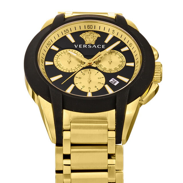 ヴェルサーチ CHARACTER CHRONO クォーツ 電池式 腕時計 ブランド メンズ クロノグラフ VERSACE VEM800524 アナログ スイス製 VEM800524