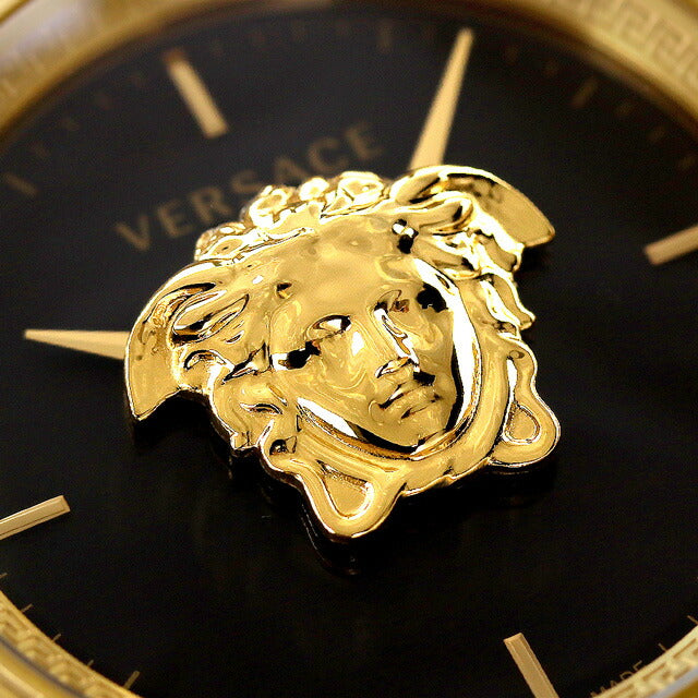 ヴェルサーチ パラッツォ エンパイア クオーツ 腕時計 ブランド メンズ VERSACE VERD00819 アナログ ブラック ゴールド 黒 スイス製 VERD00819