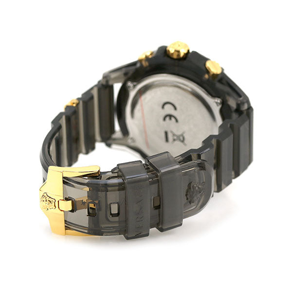 ヴェルサーチ 時計 アイコン アクティブ 44mm クロノグラフ クオーツ メンズ 腕時計 VEZ700421 VERSACE VEZ700421