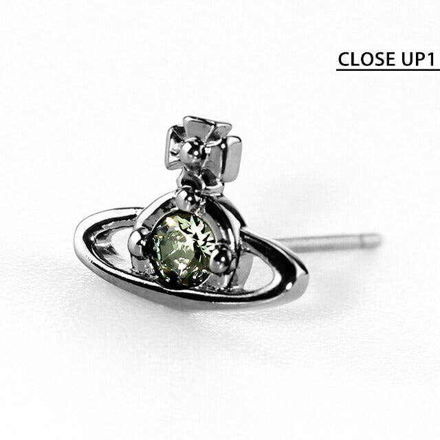 ヴィヴィアン ウエストウッド ピアス メンズ レディース ブランド NANO SOLITAIRE 真鍮 スタッド 片耳用 アクセサリー ビビアン 選べるモデル VI-62010086