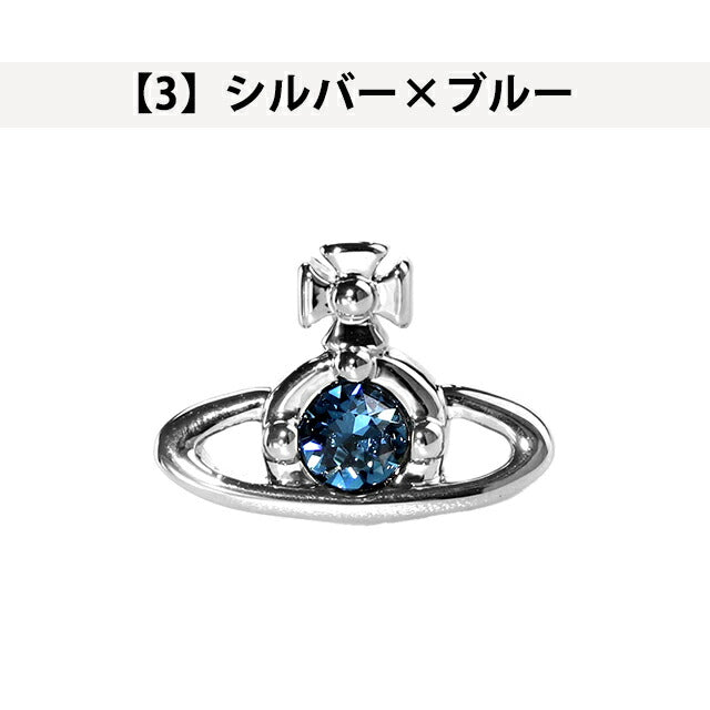 ヴィヴィアン ウエストウッド ピアス メンズ レディース ブランド NANO SOLITAIRE 真鍮 スタッド 片耳用 アクセサリー ビビアン 選べるモデル VI-62010086