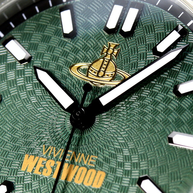 ヴィヴィアン ウエストウッド クォーツ 電池式 腕時計 ブランド メンズ Vivienne Westwood VV300GRSL アナログ グリーン VV300GRSL