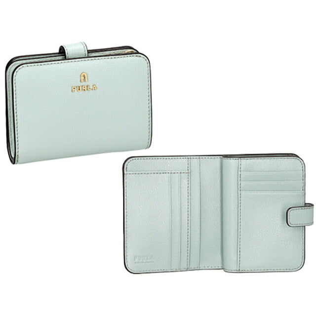 フルラ 二つ折り財布 レディース ブランド FURLA レザー WP00315-ARE000 ブルー WP00315-ARE000-AJ000