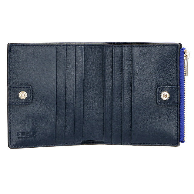 フルラ 二つ折り財布 レディース ブランド FURLA WP00389-AX0733 ブルー WP00389-AX0733-2579S